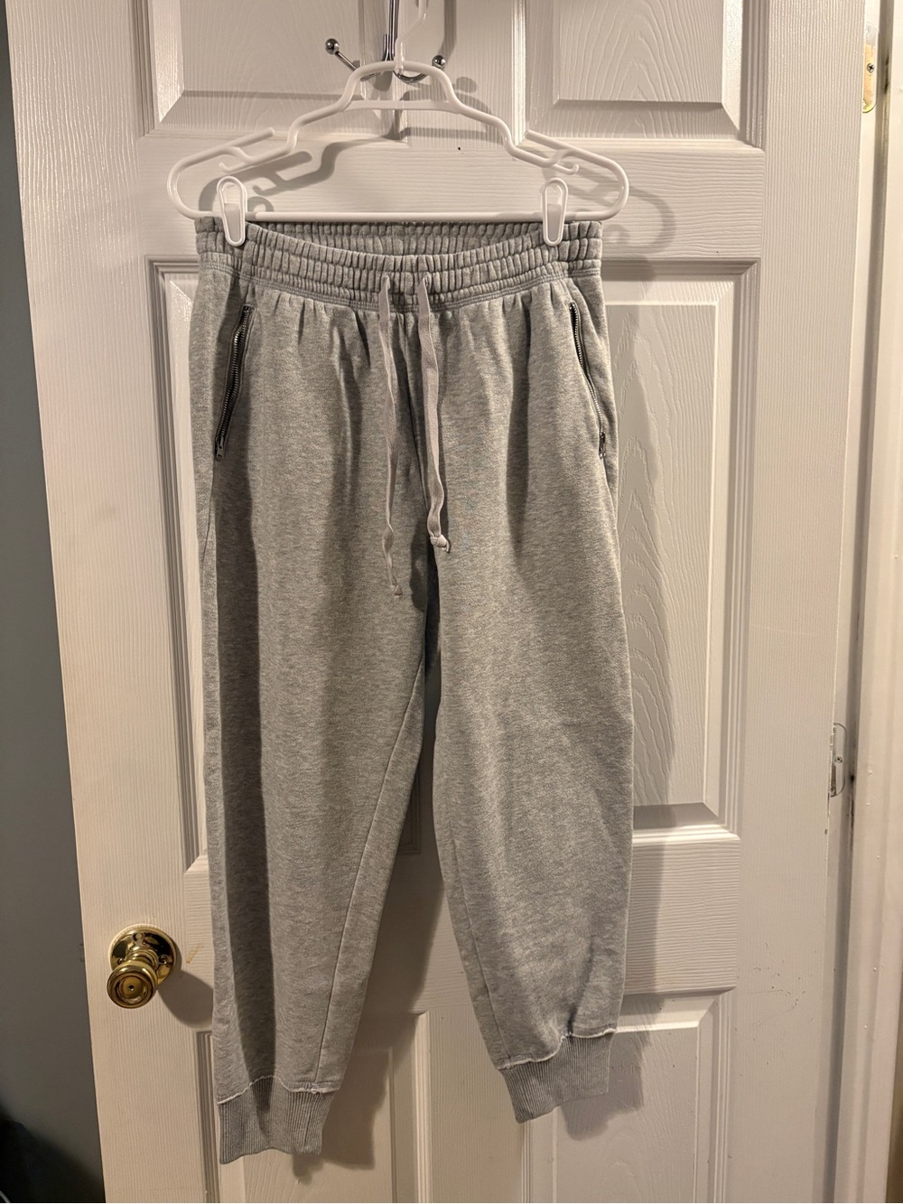 aerie Heather Gray Drawstring Joggers